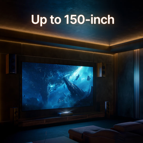 Formovie Theater Premium Téléviseur Laser 4K Triple Couleur à Ultra-Courte Focale